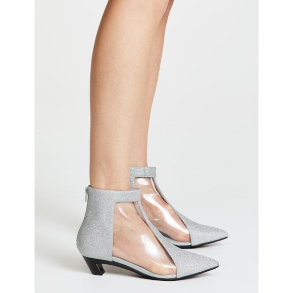 NEW Jeffrey Campbell MISTRESS Glitter Bootie - Picture 2 of 5